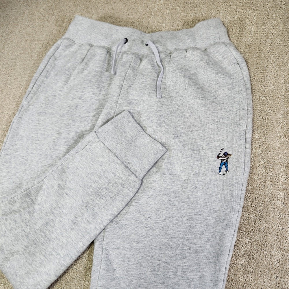 Eastside Golf Jogger Men Medium Core Fleece Gray Sweatpant Athleisure Tapered